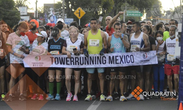 Arranca Towerruning Trail en Tlaxcala, participan 400 atletas nacionales