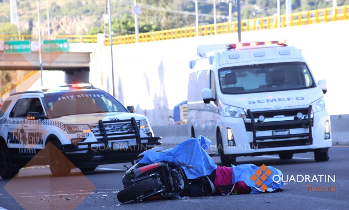 Muere Mujer Motociclistas Es Atropellada En La Carretera Tlaxcala-Apizaco