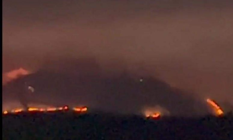 Incendio en Hidalgo se propaga a Calpulalpan