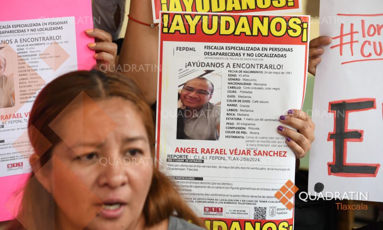 Familiares piden justicia por desaparición de Rafael Sánchez