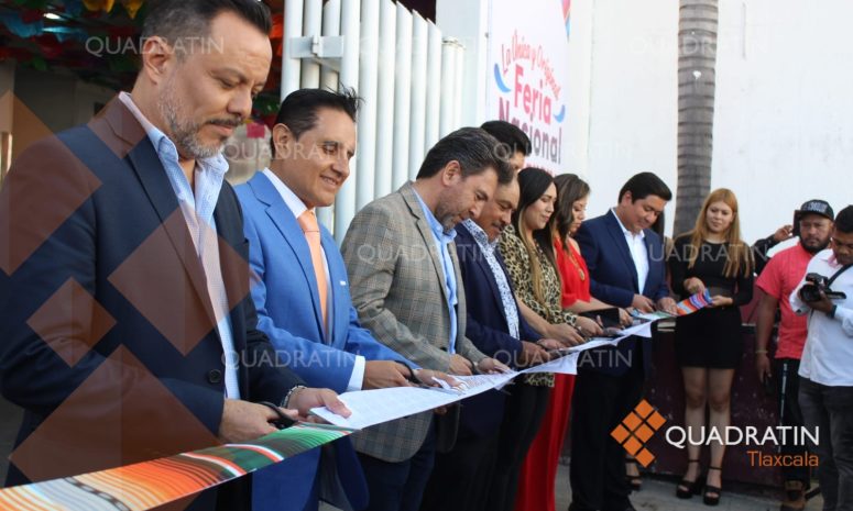 Inauguran la Feria Nacional del Sarape Chiautempan 2024