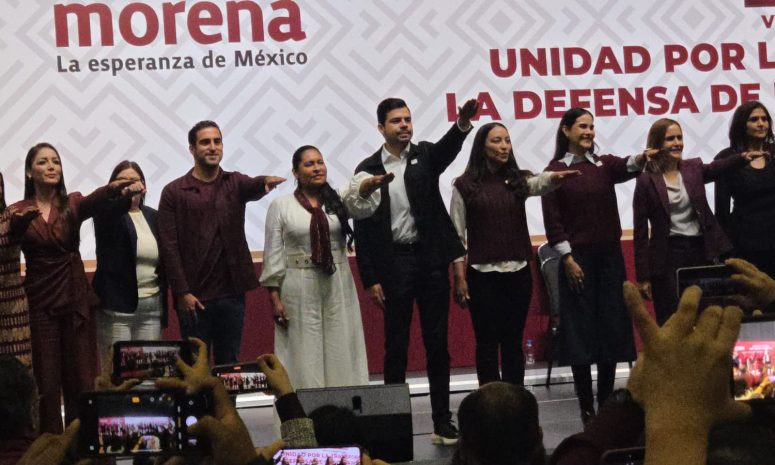 Ana Lilia Rivera construye la unidad de Morena en Tlaxcala
