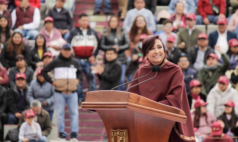 Lealtad y defensa de la 4T marcan discurso de Lorena Cuéllar