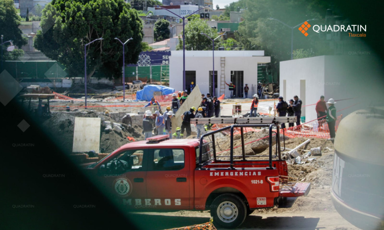 Muere trabajador tras derrumbe en obra de la Ciudad de la Inclusión