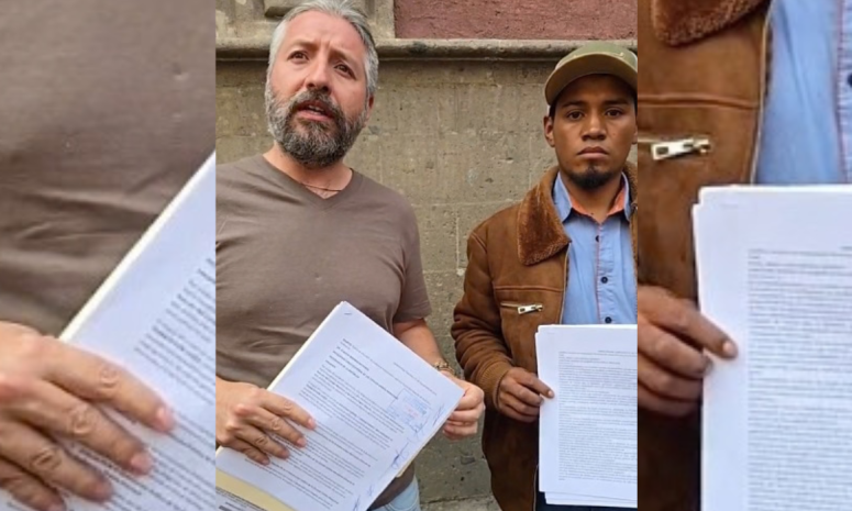 Campesinos acuden con Sheinbaum a denunciar amenazas de Lorena Cuéllar