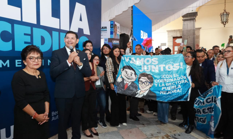 Refrenda Armenta respeto a autonomía y vida interna de la BUAP 