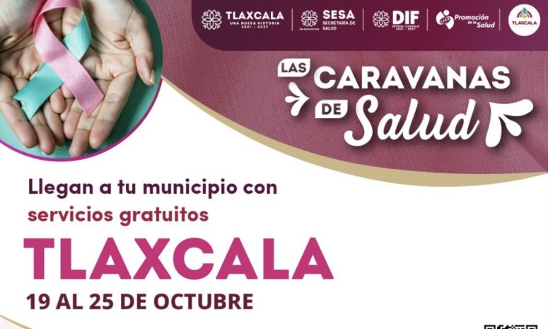 Caravana de la Salud ofrecerá estudios gratuitos en Tlaxcala