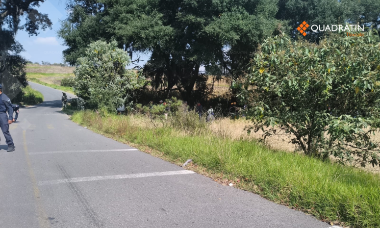 Hallan cuerpo de mujer en barranca de Nanacamilpa